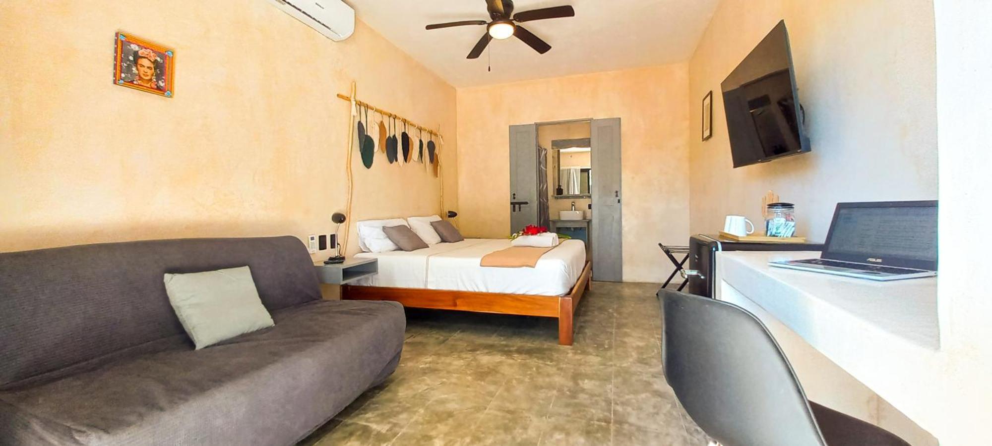 Charming Colonial-Style Room In The Heart Of Valladolid Valladolid  Exterior photo